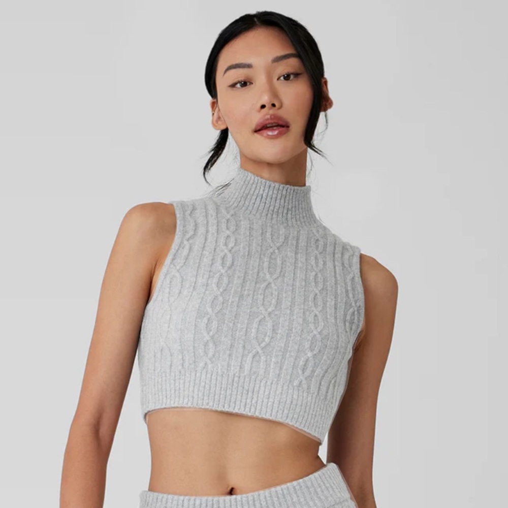 *LIKE NEW* Alo cable knit tank